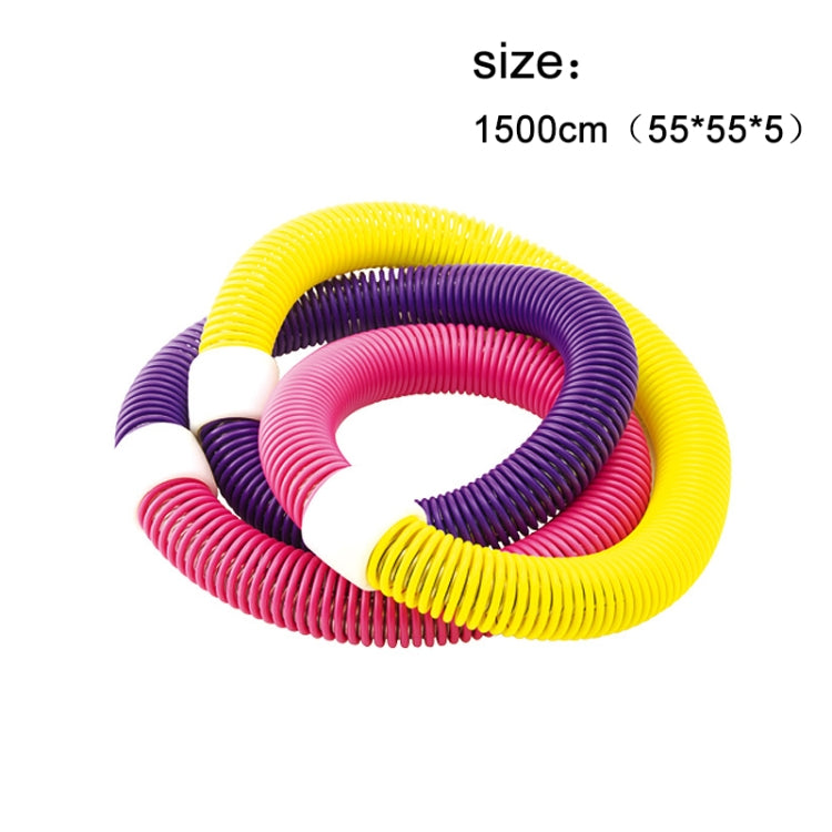 Adult Slimming Circle Waist Trimmer Workout Fitness Exercise Coil Flexible Soft Spring Fitness Circles, 1.55kg / 55cm, 1.55kg / 55cm