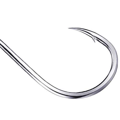 ISE 500 PCS Mixed Size Fish Barbed Hook Fishing Hooks