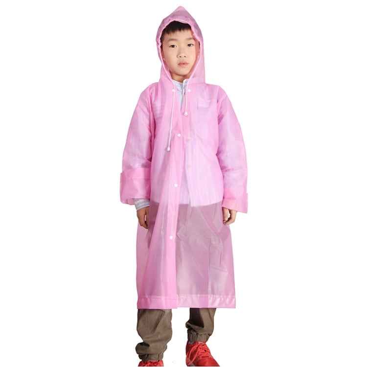 Outdoor Mountaineering Eva Thickened Children Fashion Raincoat Average Size