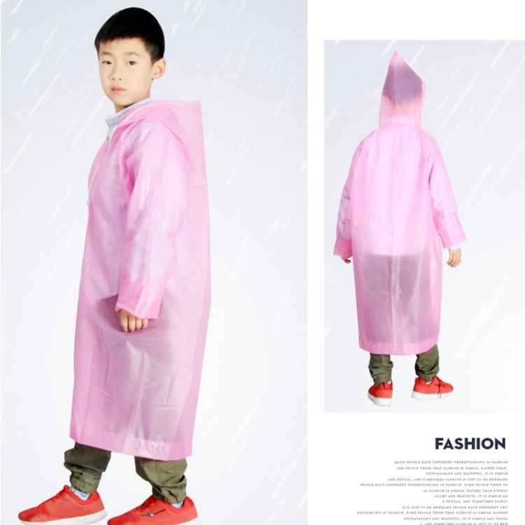Outdoor Mountaineering Eva Thickened Children Fashion Raincoat Average Size