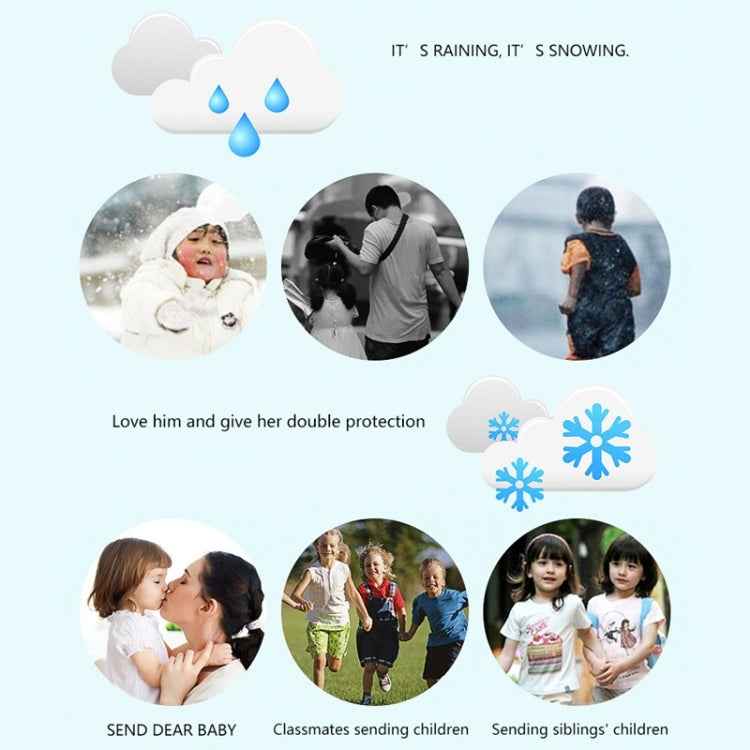 Cartoon Dinosaur Children Fashion Raincoat Size: S