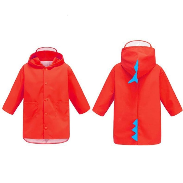Cartoon Dinosaur Children Fashion Raincoat Size: M, Size: M