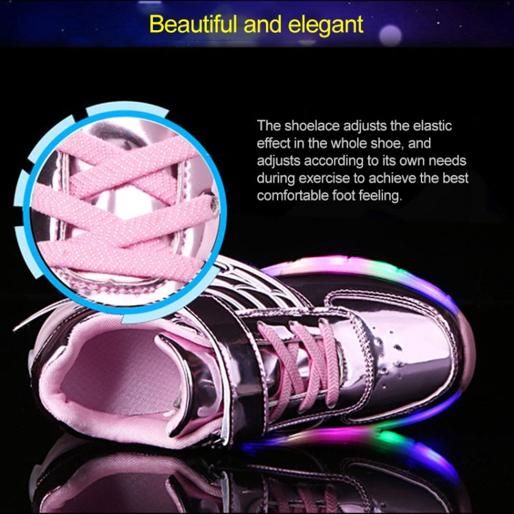 K02 LED Light Single Wheel Wing Roller Skating Shoes Sport Shoes, Size : 35, Size : 35 (Black), Size : 35 (Pink), Size : 35 (Silver), Size : 35 (Gold)