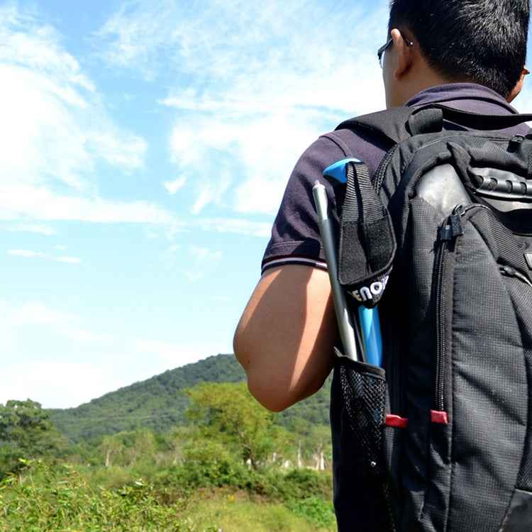 125cm Adjustable Portable Outdoor Aluminum Alloy Trekking Poles Stick