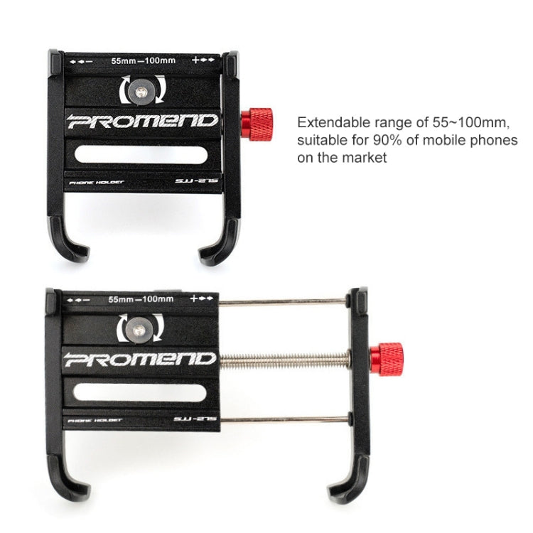 PROMEND SJJ-275 Bicycle Aluminum Alloy Phone Holder for Handlebar, SJJ-275