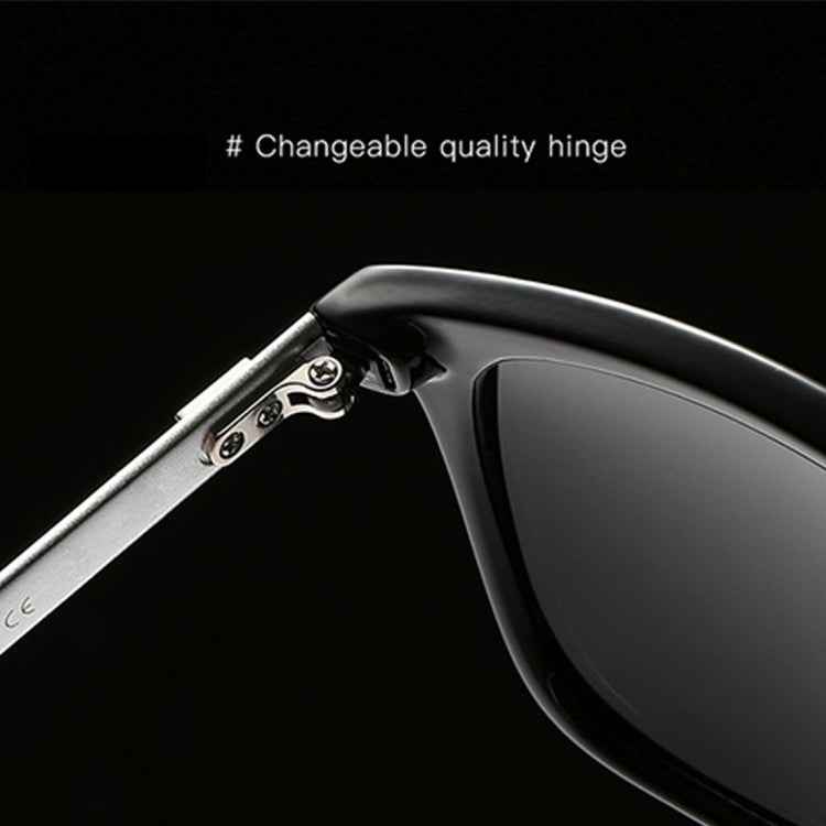 Men Retro Fashion Aluminum Magnesium Frame UV400 Polarized Sunglasses, Demi Brown + Brown, Black Tarnish+ G15 Green, Black Tarnish+ Blue, Black Tarnish+ Grey, Black Tarnish+ Pink, Black Silver+ Grey, Grey+ Silver
