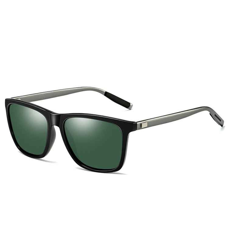 Men Retro Fashion Aluminum Magnesium Frame UV400 Polarized Sunglasses, Demi Brown + Brown, Black Tarnish+ G15 Green, Black Tarnish+ Blue, Black Tarnish+ Grey, Black Tarnish+ Pink, Black Silver+ Grey, Grey+ Silver