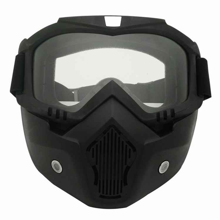 Motorcycle Off-road Helmet Mask Detachable Windproof Goggles Glasses