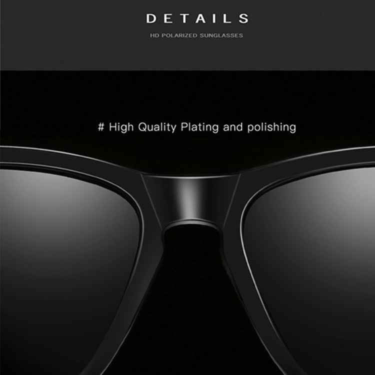 Unisex Retro Fashion Plastic Frame UV400 Polarized Sunglasses, Gradient Black + Red, Demi Brown +Brown, Gradient Black + Blue, Black + Grey, Gradient Black +Green, Matte Black + G15 Green, Gradient Black + Silver, Gradient Black + Yellow