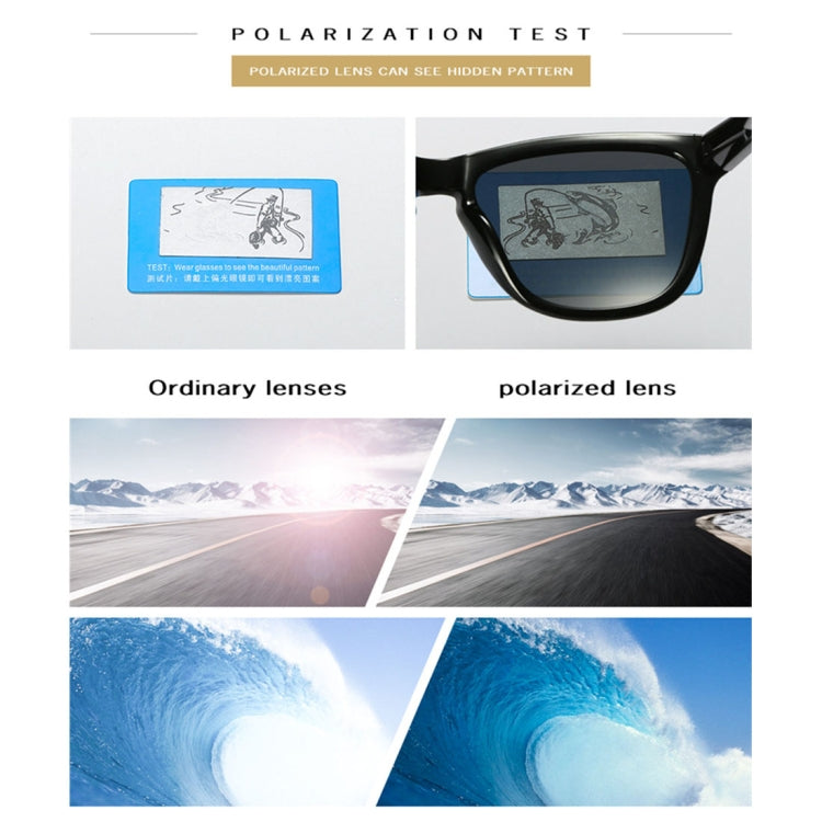 Unisex Retro Fashion Plastic Frame UV400 Polarized Sunglasses, Gradient Black + Red, Demi Brown +Brown, Gradient Black + Blue, Black + Grey, Gradient Black +Green, Matte Black + G15 Green, Gradient Black + Silver, Gradient Black + Yellow