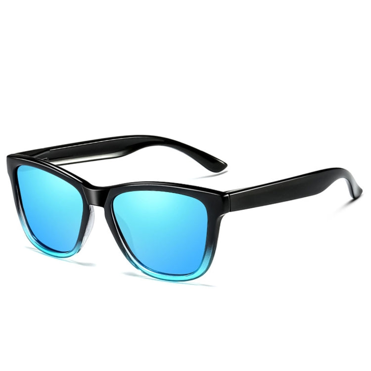 Unisex Retro Fashion Plastic Frame UV400 Polarized Sunglasses, Gradient Black + Red, Demi Brown +Brown, Gradient Black + Blue, Black + Grey, Gradient Black +Green, Matte Black + G15 Green, Gradient Black + Silver, Gradient Black + Yellow