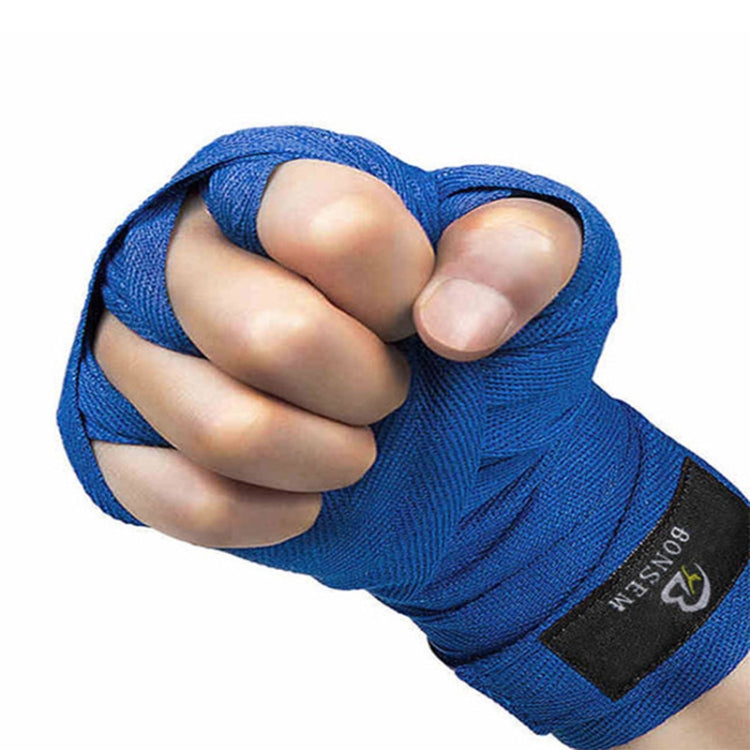 BONSEM Training Boxing Bandage for Adults, Size: 2.5m, Boxing Bandage Black, Boxing Bandage Blue, Boxing Bandage Red