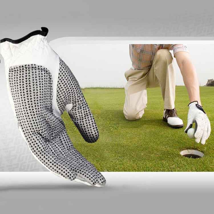 PGM Left Hand Sheepskin Anti-slip Particle Golf Men Gloves, Size: 27#, Size: 27#