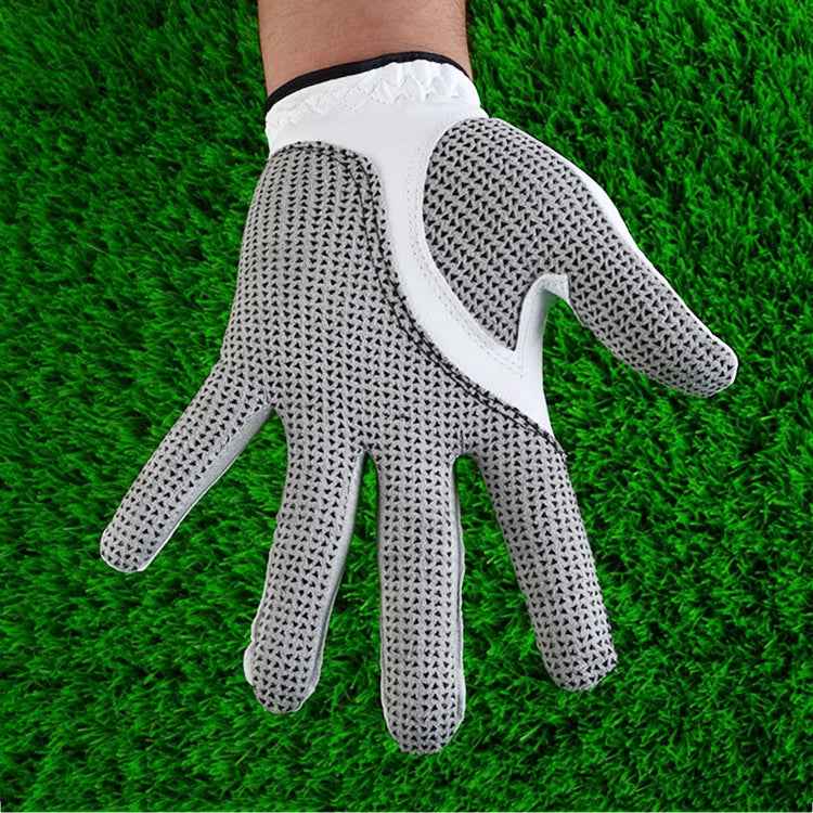 PGM Left Hand Sheepskin Anti-slip Particle Golf Men Gloves, Size: 27#, Size: 27#