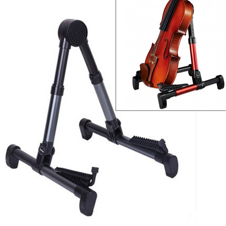Simple Folding Vertical Guitar Violin Ukulele Bracket Musical Instrument Stand, OG3909AA, OG3909B, OG3909J, OG3909L, OG3909P, OG3909R, OG3909S
