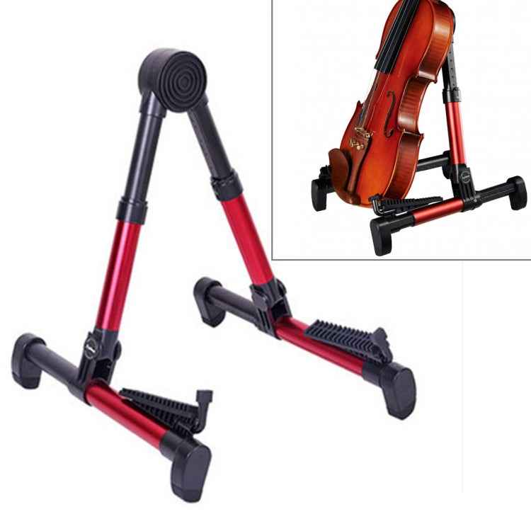 Simple Folding Vertical Guitar Violin Ukulele Bracket Musical Instrument Stand