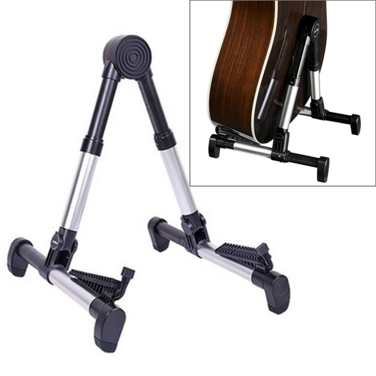 Simple Folding Vertical Guitar Violin Ukulele Bracket Musical Instrument Stand, OG3909AA, OG3909B, OG3909J, OG3909L, OG3909P, OG3909R, OG3909S