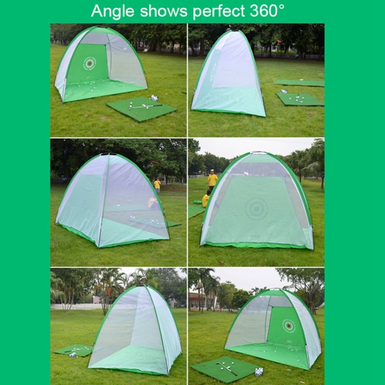 PGM Golf Training Aids Indoor Sports Hitting Practice Net 2m, with Cut Rods Hole, 2m, with Cut Rods Hole