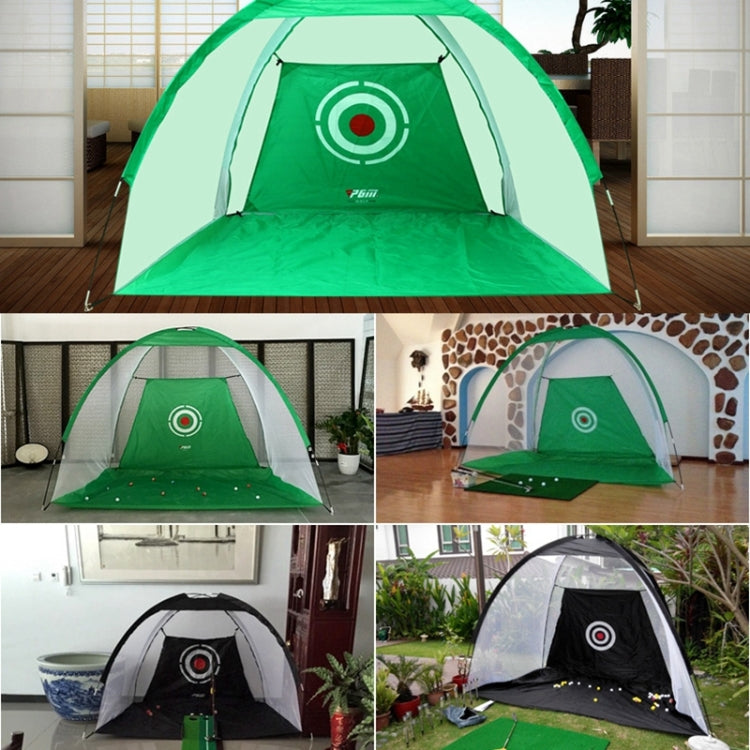 PGM Golf Training Aids Indoor Sports Hitting Practice Net 2m, with Cut Rods Hole, 2m, with Cut Rods Hole