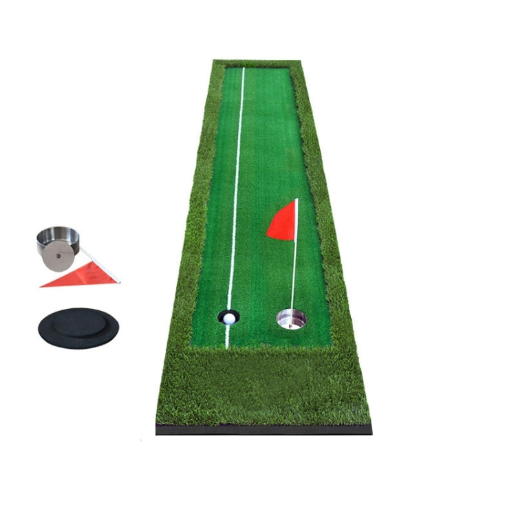 PGM Golf Double Colors Putting Mat Push Rod Trainer, Size: 50x300cm, Size: 50x300cm