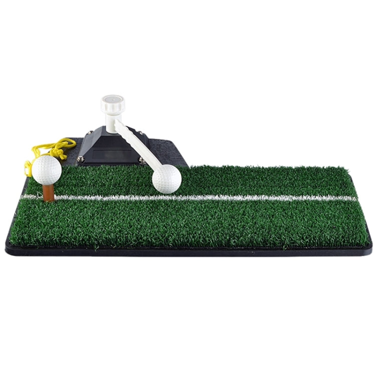 PGM Golf 66 Grass Putting Mat Push Rod Trainer, Size: 48x23cm, Black,66 Grass, White,66 Grass