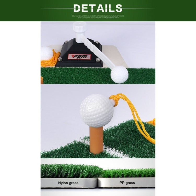 PGM Golf 66 Grass Putting Mat Push Rod Trainer, Size: 48x23cm, Black,66 Grass, White,66 Grass