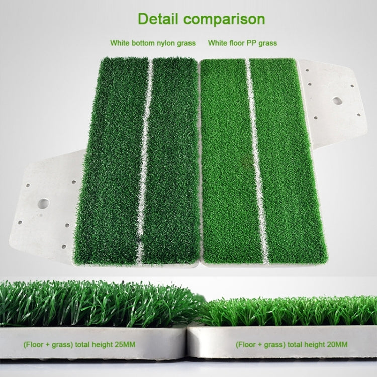 PGM Golf 66 Grass Putting Mat Push Rod Trainer, Size: 48x23cm, Black,66 Grass, White,66 Grass