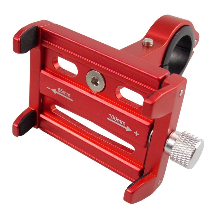 BIKERSAY MP005 Bicycle Aluminum Alloy Mobile Phone Holder Motorcycle Handlebar Bracket, BIKERSAY MP005 Black, BIKERSAY MP005 Red, BIKERSAY MP005 Titanium