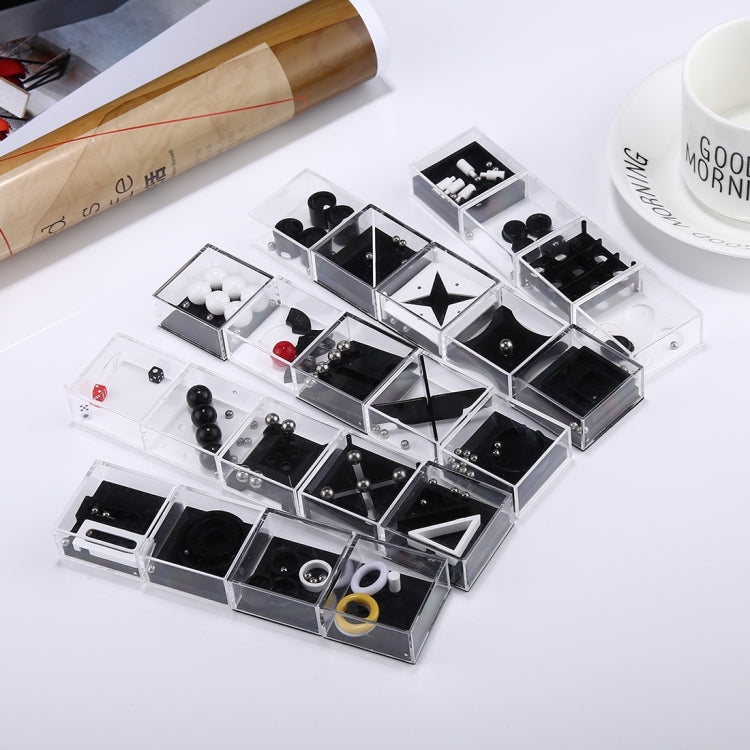 10 PCS Decompression Balance Ball Reducer Toy Set Box, Random Style Delivery, Reducer Toy Set Box