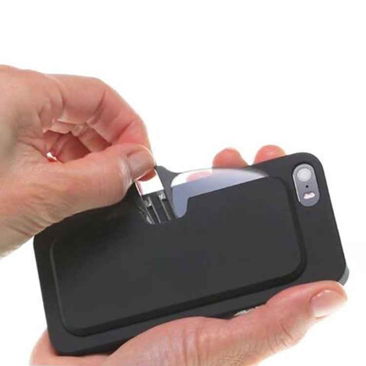 Ultra Thin High-definition Nose Resting Card Style Portable Presbyopic Hypermetropic Reading Glasses, +2.50D, +2.50D