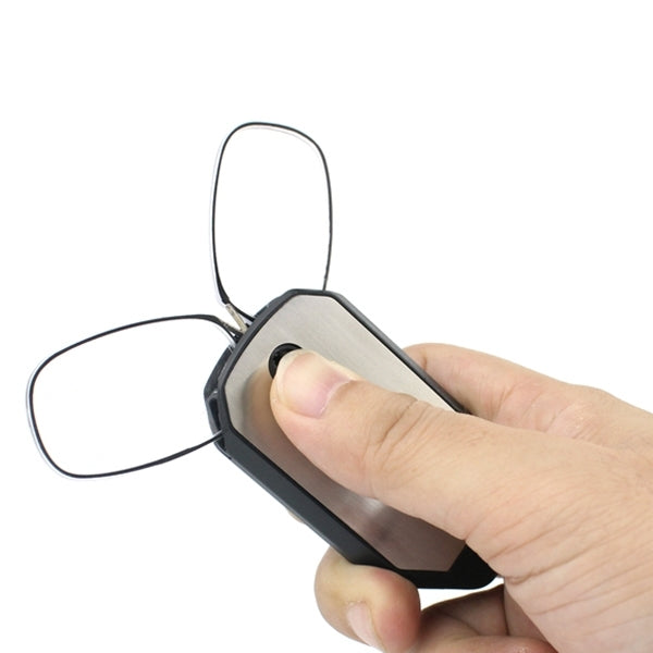 Ultra Thin High-definition Nose Resting Pocket Presbyopic Hypermetropic Reading Glasses, +1.50D, +1.50D