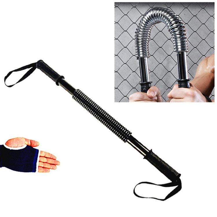 60kg Spring Hand Grips Arm Strength Brawn Training Device + Hand Guard Set, 60kg
