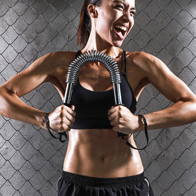 60kg Spring Hand Grips Arm Strength Brawn Training Device + Hand Guard Set, 60kg