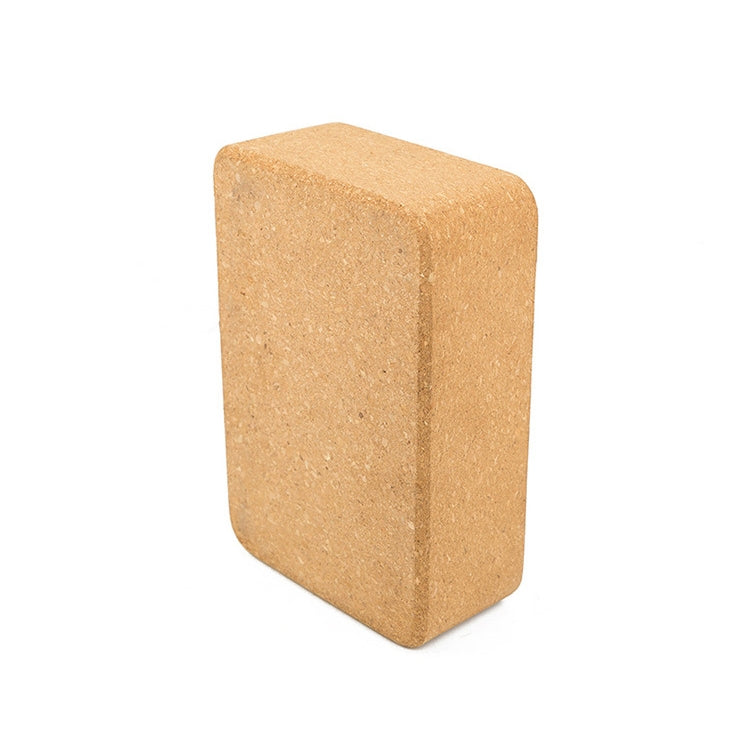 High-density Environmental Protection Fitness-assisted Yoga Cork Bricks, 22.5 x 15 x 7.5cm