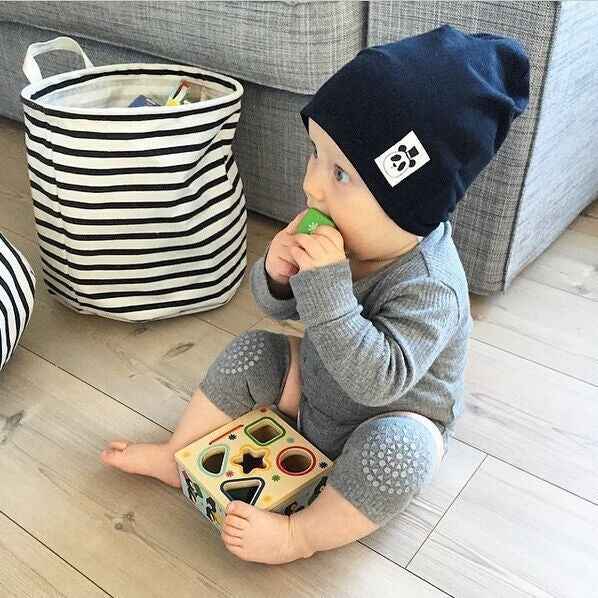 One Pair Anti-slip Children Baby Crawling Walking Knee Guard Elbow Guard Protecting Pads