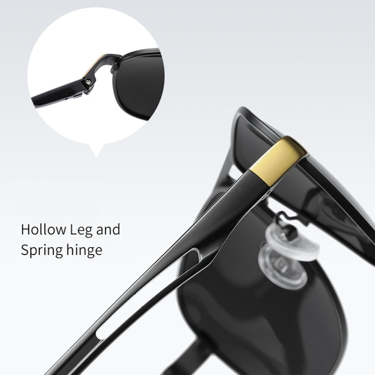 Men Fashion UV400 Aluminium-magnesium Alloy Frame Polarized Sunglasses, OG5535A, OG5535C, OG5535B