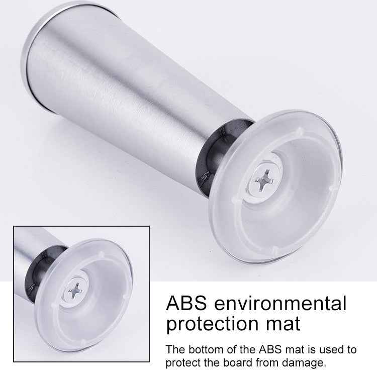 Stainless Steel Thickened Adjustable Foot Cup Type Cupboard Foot, 100mm