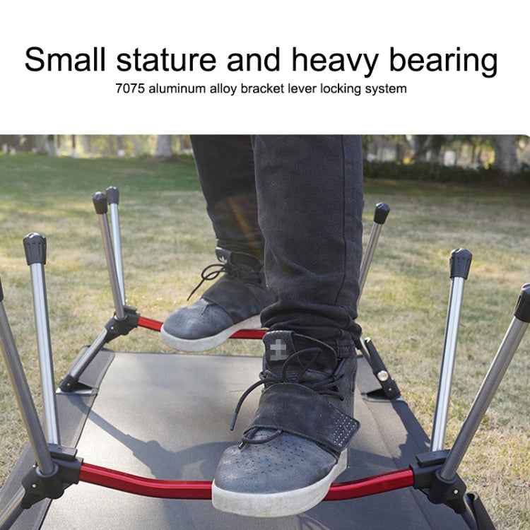 AOTU AT6758 Outdoor Portable Folding Aluminum Alloy Camping Bed