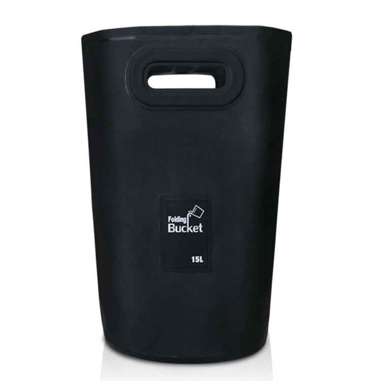 Outdoor Portable Folding Sink PVC Collapsible Bucket, Capacity: 15L