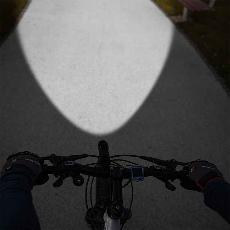 5W Mountain Bike Headlight Charging Zoom Glare Waterproof Flashlight Set Car Headlight x 2 + Taillight x 2 (Set Three)