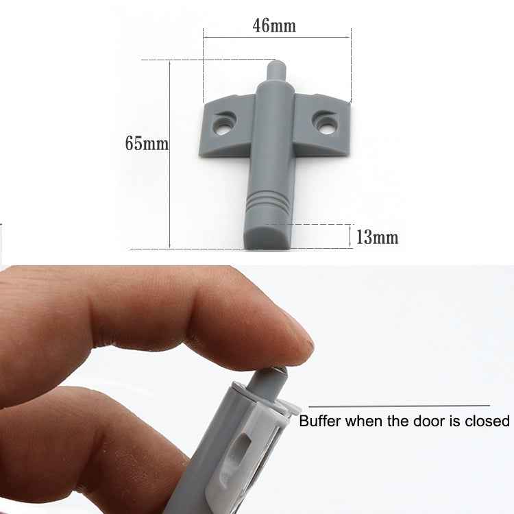 20 PCS Aircraft Shape Back Buffer Cabinet Door Anticollision Damper Shock Absorber