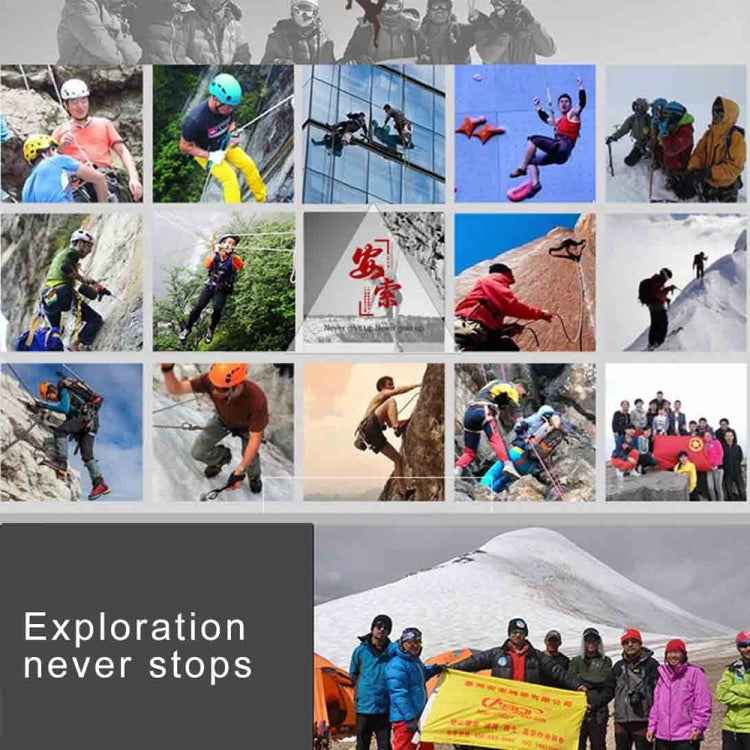 Climbing Rescue Figure 8 Descender Rappelling Gear Belay Device(Black)