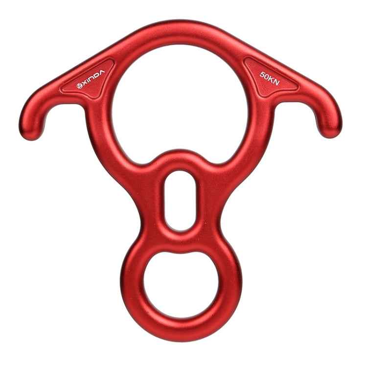 XINDA XD8602 Climbing Rescue Figure 8 Descender with Bent-ear Rappelling Gear Belay Device