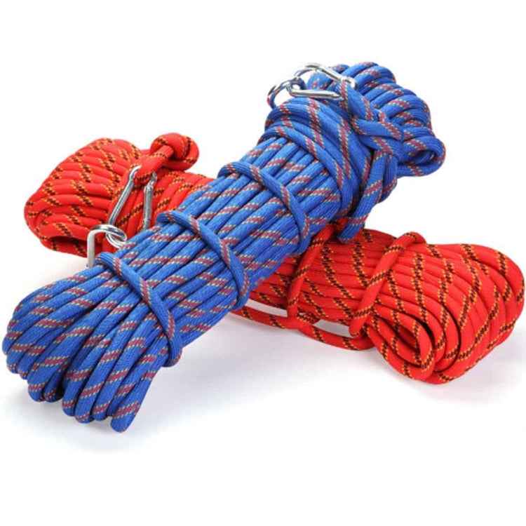 Climbing Auxiliary Rope Static Rope Safety Rescue Rope, Length: 15m Diameter: 10mm