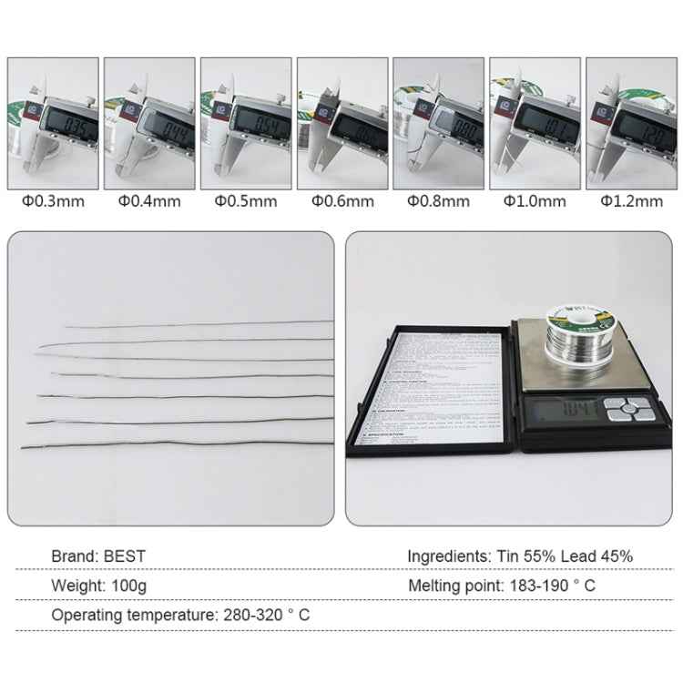 BEST 0.6mm 100g welding wire