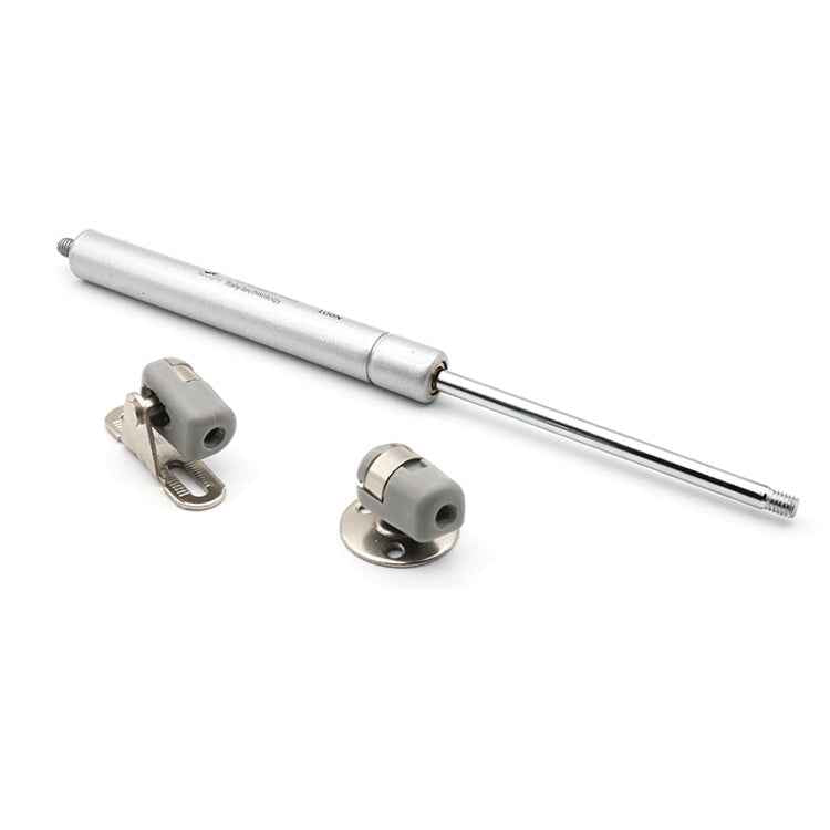 Rubber Head Cabinet Gas Holder Hydraulic Rod Buffer Telescopic Strut, 10 inch 80N (8kg)