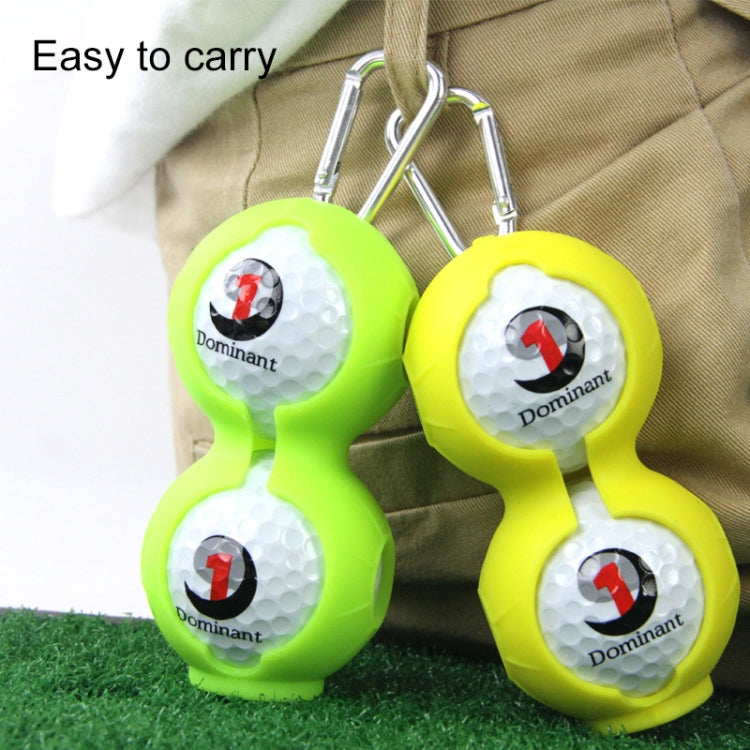 2 PCS Golf Silicone Double-ball Protective Sleeve, 2PCS Sleeve Dark Blue, 2PCS Sleeve Green, 2PCS Sleeve Red, 2PCS Sleeve Rose Red, 2PCS Sleeve Yellow, 2PCS Sleeve Black, 2PCS Sleeve Bright Yellow, 2PCS Sleeve Pink