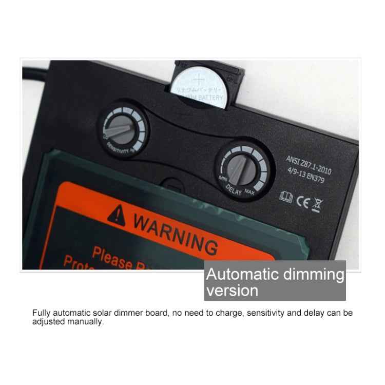 Solar Automatic Variable Light Electric Welding Protective Mask Welding Helmet