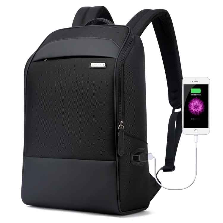 Bopai 751-006881 Business Anti-theft Waterproof Large Capacity Double Shoulder Bag,with USB Charging Port, Size: 30x14x44cm
