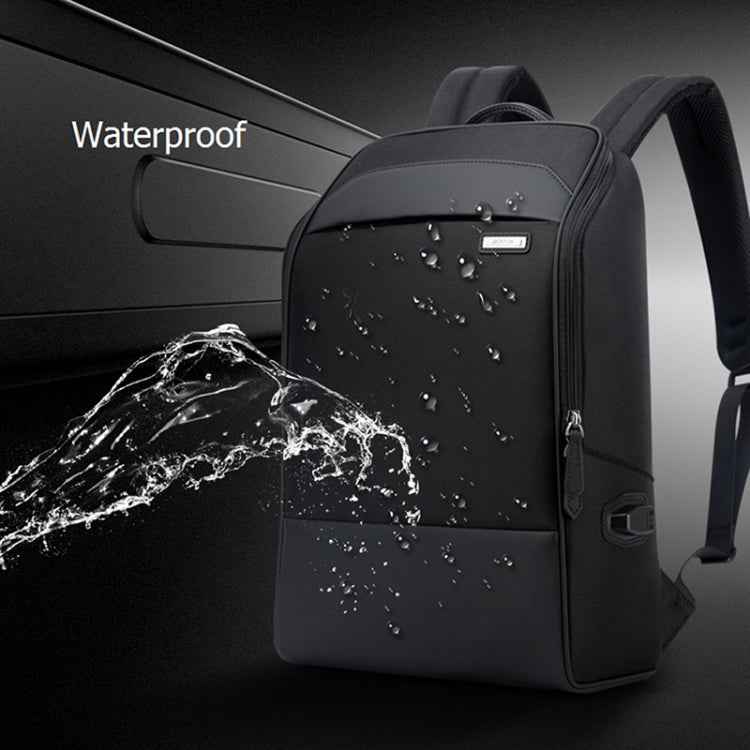 Bopai 751-006881 Business Anti-theft Waterproof Large Capacity Double Shoulder Bag,with USB Charging Port, Size: 30x14x44cm